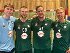 Debut för våra fyra nyförvärv. Mattias Wighall, Rasmus Rådberg, Stefan Näsström & Pontus Frahm.